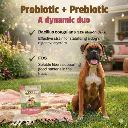 Daily Probiotic Chews for Dogs, Duck, 160 Count