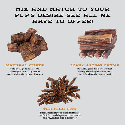 Turkey Bits Grain Free High Protein Dog Treats for Small to Large Breed - Low Calorie for Training - High Value, Human Grade Meat, Healthy Dog Treats for Small, Medium & Large Dogs (8Oz)