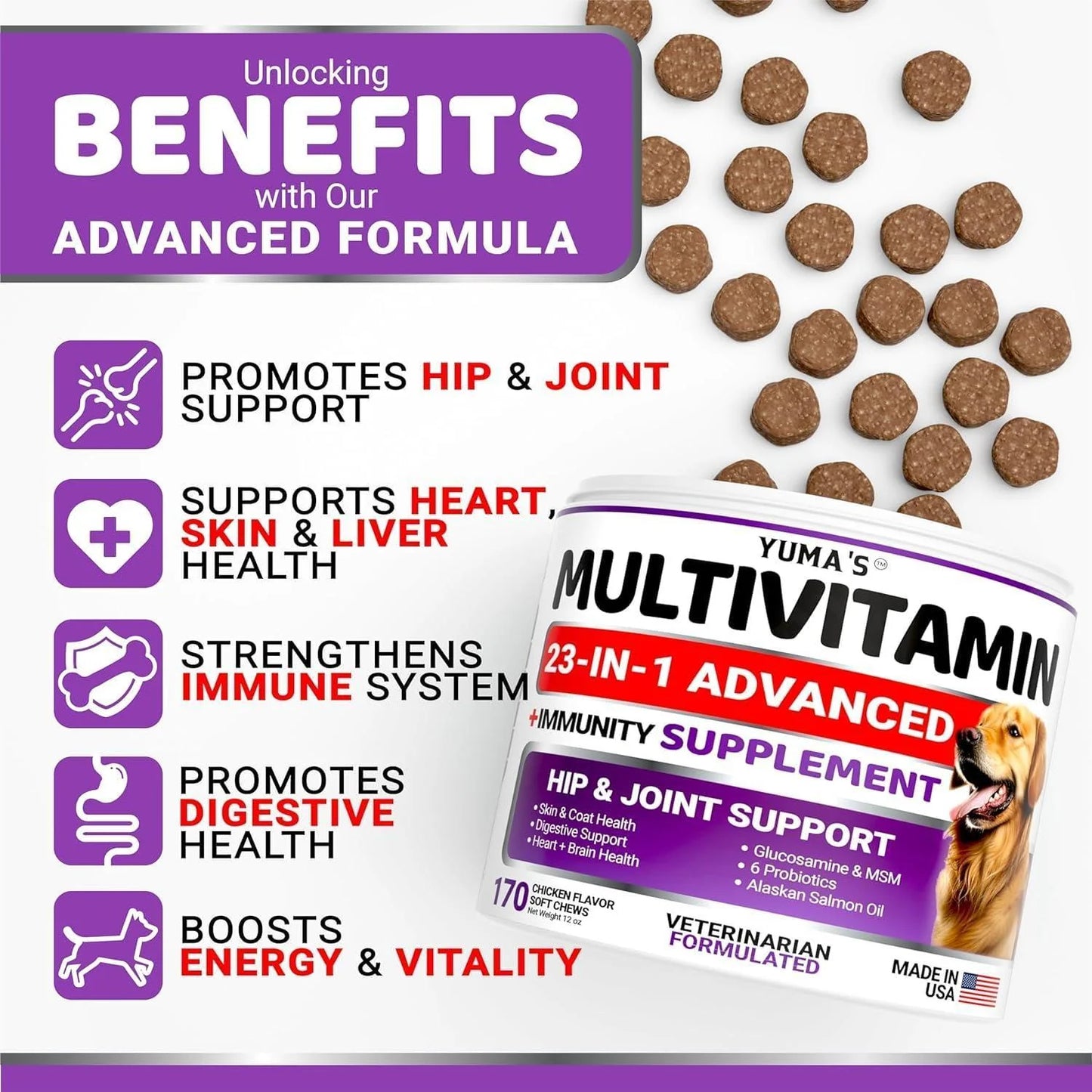 Multivitamin Treats for Dogs 2-Pack
