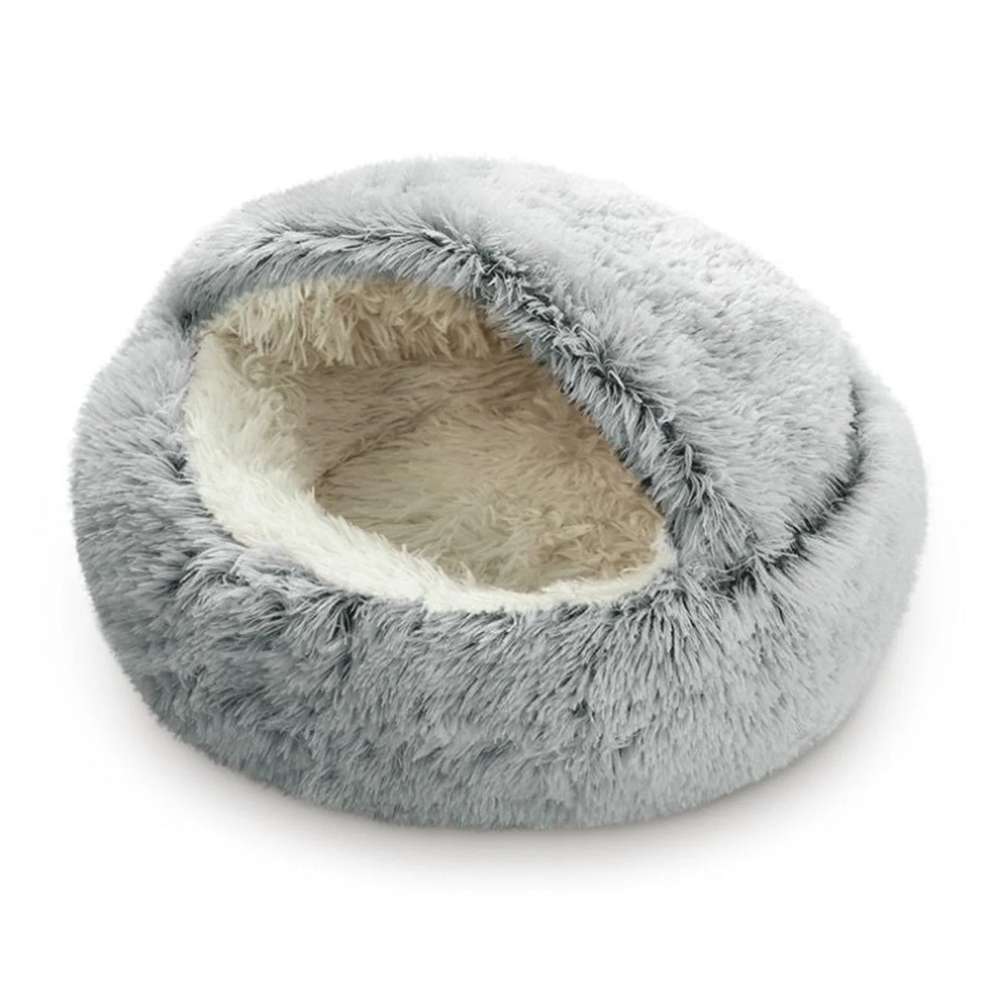 Pet Beds for Cats Clearance,Dog round Winter Warm Sleeping Bag Plush Soft Pet Bed Calming Bed