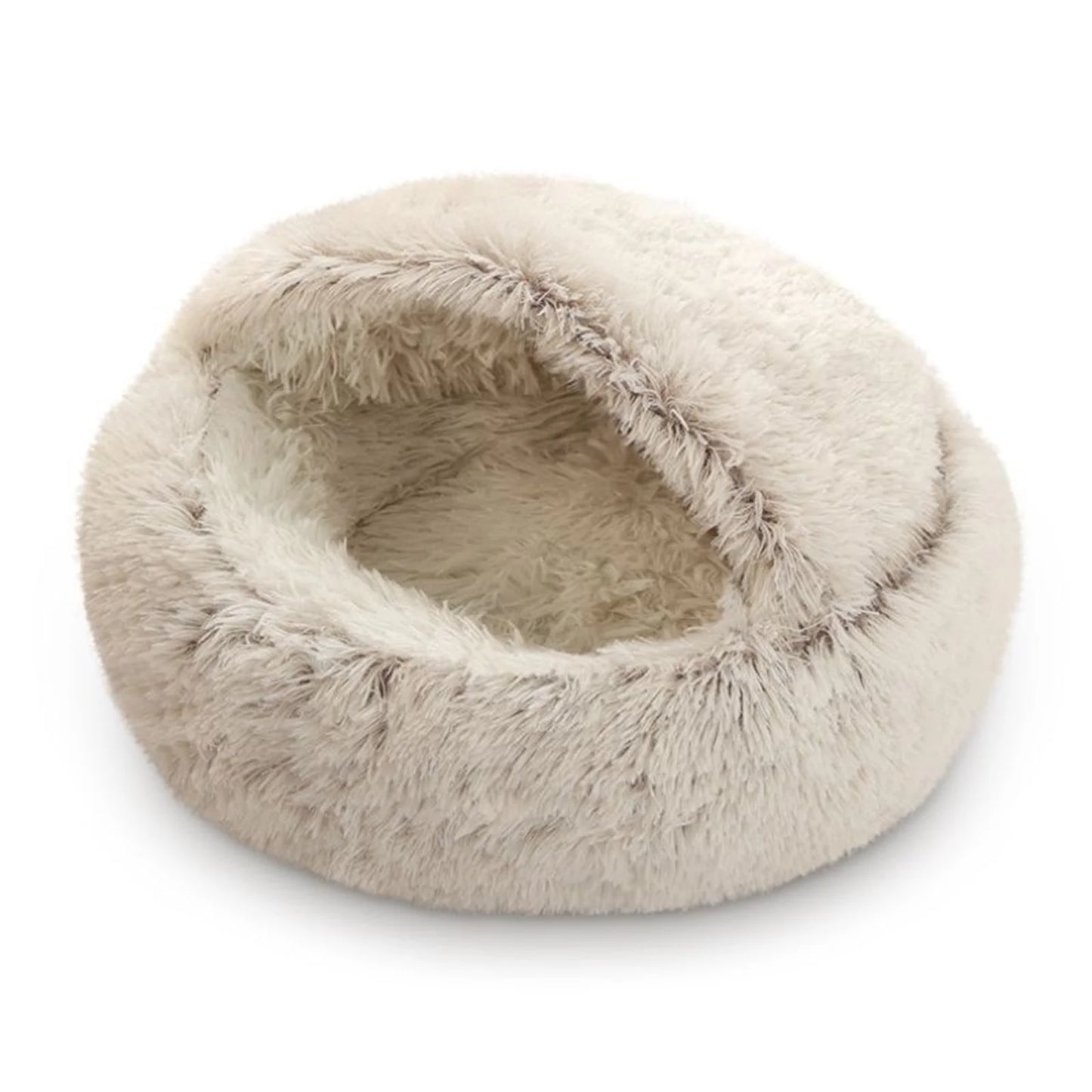 Pet Beds for Cats Clearance,Dog round Winter Warm Sleeping Bag Plush Soft Pet Bed Calming Bed