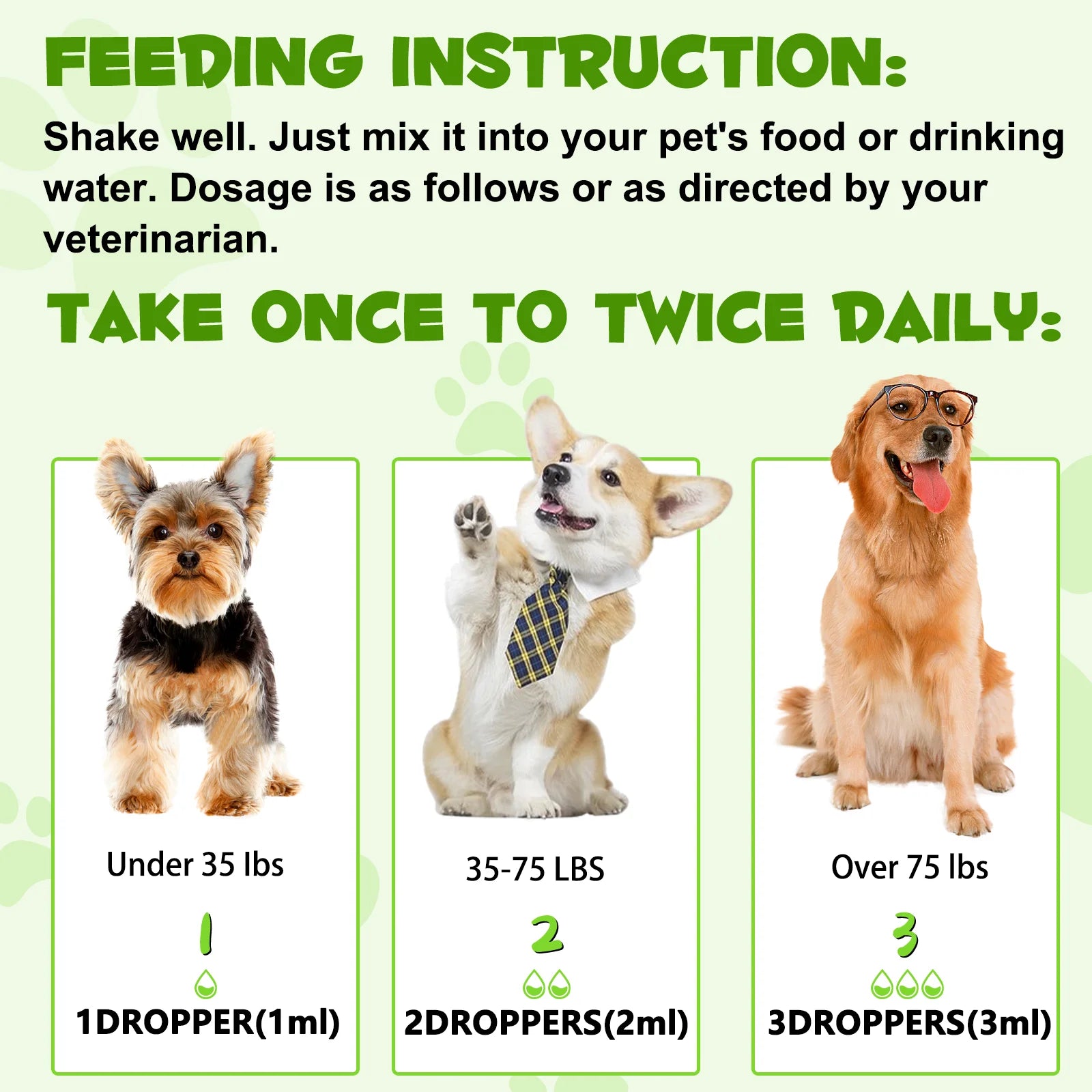 3-In-1 Liquid Probiotic for Dogs | Supports Digestive Health & Gut Comfort - 60Ml (1 Pack)