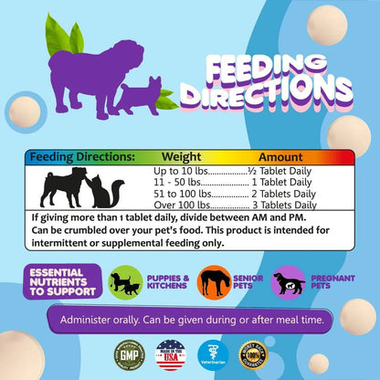 Prenatal Multivitamin for Dogs & Cats Folic Acid & Minerals