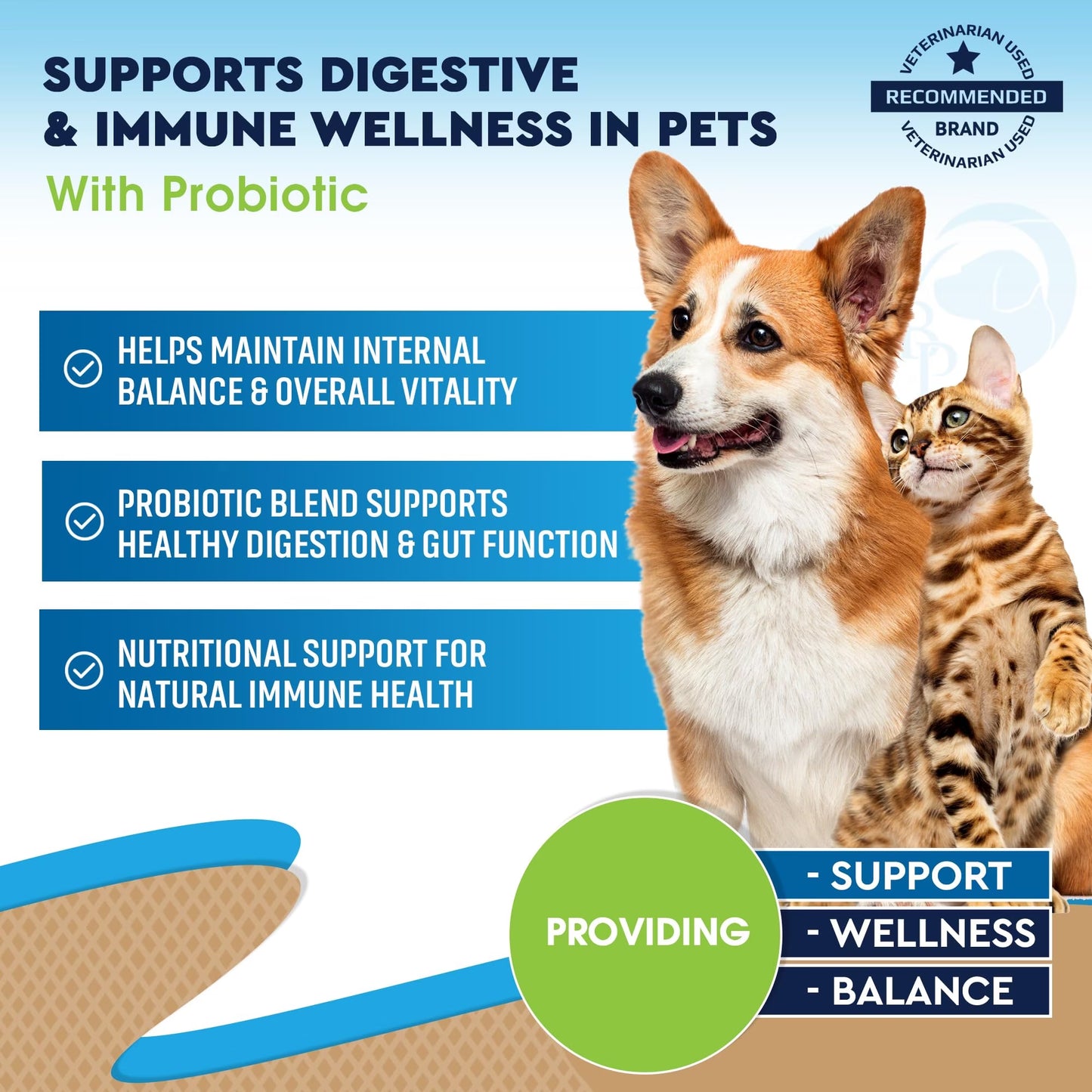 Natural Intestinal Defense for Dogs & Cats – Herbal Cleanse with Black Walnut, Wormwood & Probiotic – Promotes Healthy Gut & Flora Balance – Advanced Broad Spectrum Formula