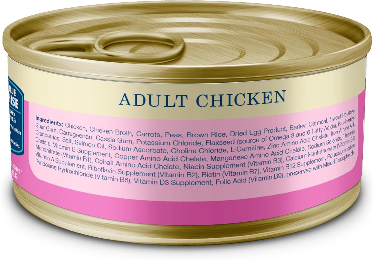 Homestyle Recipe Chicken Adult Wet Dog Food, 5.5 Oz, 24 Ct | Small Breed Formula, No Chicken By-Product, Corn, Wheat, or Soy