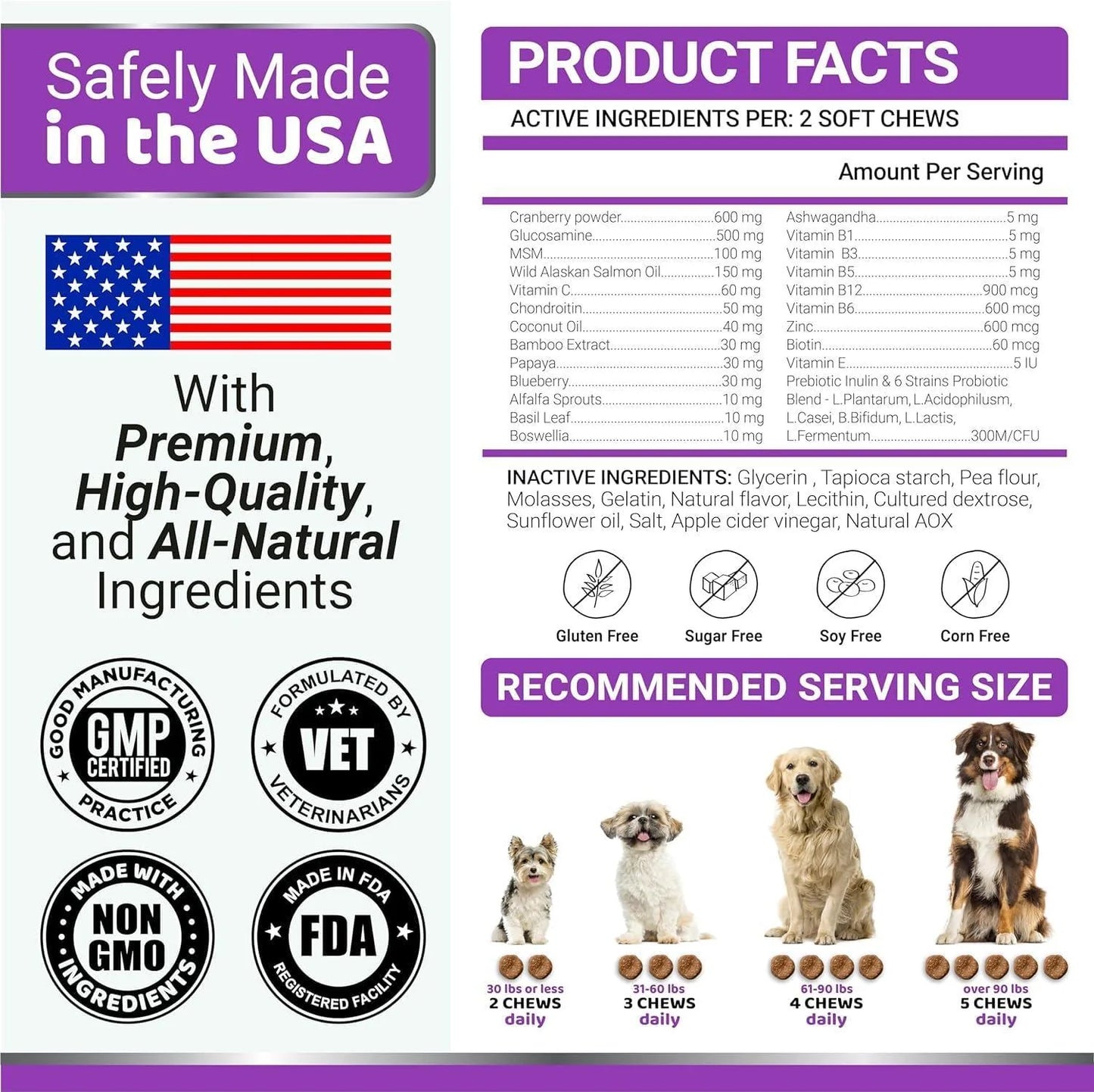 Multivitamin Treats for Dogs 2-Pack