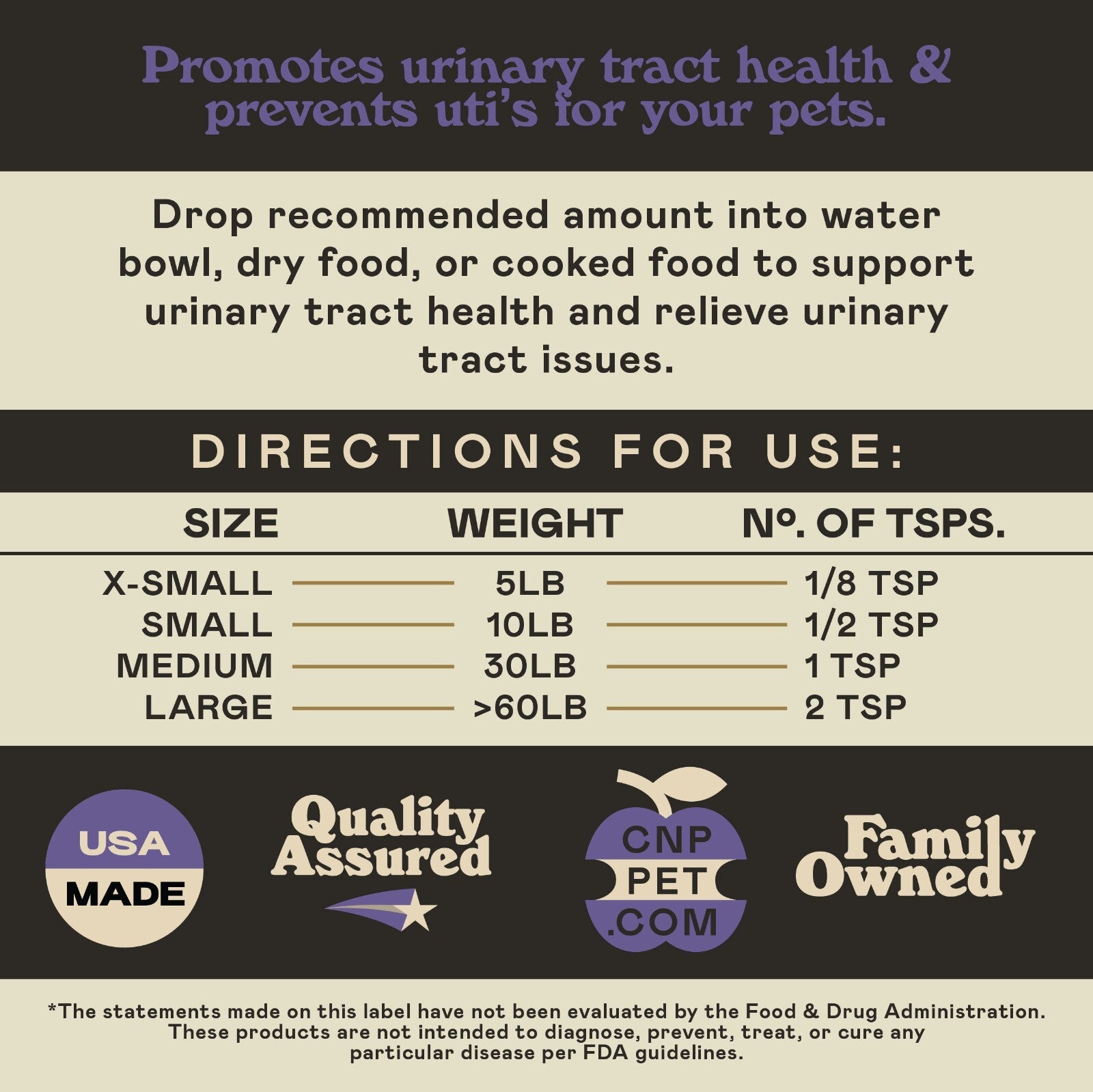 D-Mannose Pure Powder Supplement for Dogs, Cats, & Pets - 4Oz UTI Treatment